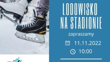 Serdecznie zapraszamy na oficjalne otwarcie sezonu łyżwiarskiego! Otwarcie lodowiska odbędzie się 11.10.2022 (piątek) o godzinie 10:00.⛸🙋‍♂️❣.